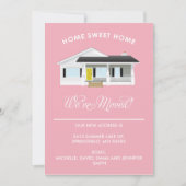 THUIS SWEET THUIS | VERPLAATSING VAN AANKONDIGINGE FEESTDAGENKAART (Voorkant)