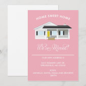 THUIS SWEET THUIS | VERPLAATSING VAN AANKONDIGINGE FEESTDAGENKAART (Voorkant / Achterkant)