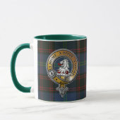 Thuis Tartan & Badge Mok (Links)