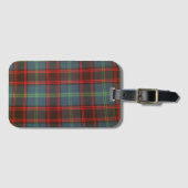 Thuis Tartan Bagagelabel (Voorkant (horizontaal))