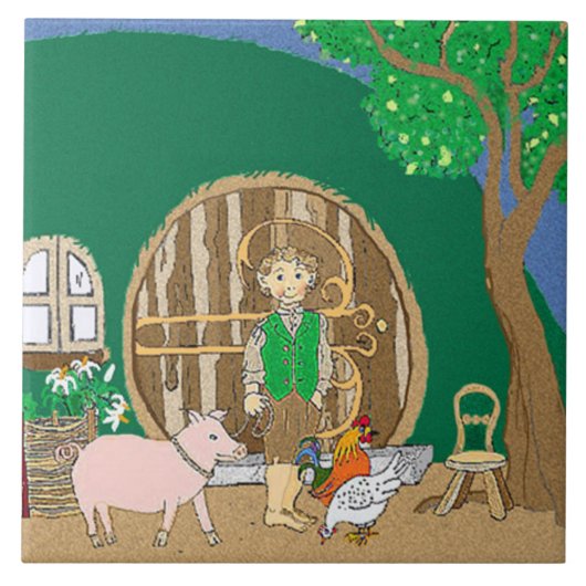 thuis tegeltje (Voorkant)