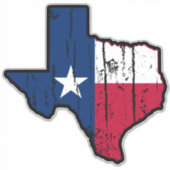 Thuis - Texas Sticker (Voorkant)