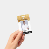 Thuis Therapeut Foto ID Badge (Handheld)