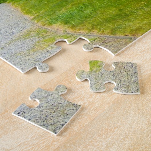 Thuis Thomas Edison kerstgroetings Legpuzzel (Zijkant)