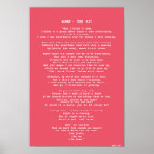 'THUIS' UIT HET POSTER WIZ LYRICS (Voorkant)