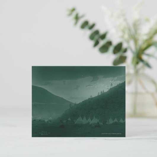 Thuis van de bergbeker briefkaart (Staand voorkant)