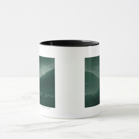 Thuis van de bergbeker mok (Midden)