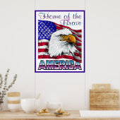 Thuis van de Brave Poster (Keuken)