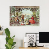 Thuis van de Brook, de Lucky Fishermen Poster (Thuiskantoor)