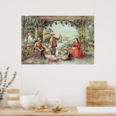 Thuis van de Brook, de Lucky Fishermen Poster (Keuken)