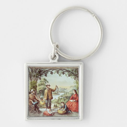 Thuis van de Brook, de Lucky Fishermen Sleutelhanger (Voorkant)