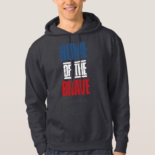 Thuis van de dappere hoodie (Voorkant)