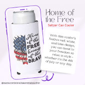 Thuis van de Free Seltzer Koelbox Seltzer Blikjeskoeler