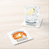 Thuis van de heks en haar pakje teckels cool kartonnen onderzetters (Insitu)