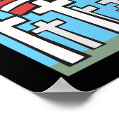 Thuis van de hersenen poster (Hoek)