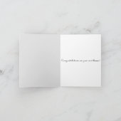 Thuis van de nieuwe thuiskaart (Funny) is waar het Feestdagen Kaart (Binnen)