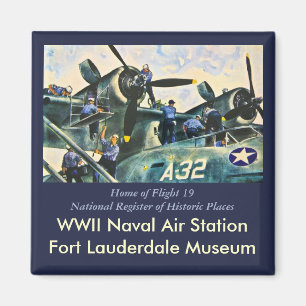 Thuis van de vlucht 19 magneet