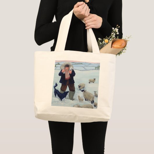 Thuis van de Vold Grote Tote Bag (Voorkant (product))