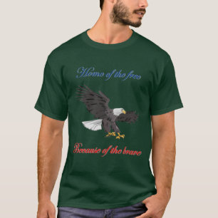 Thuis van de Vrije vanwege de Brave T-shirt