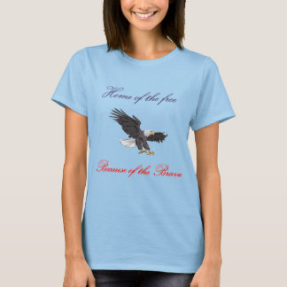 Thuis van de Vrije vanwege de Brave T-shirt