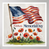 Thuis van de Vrije, Vanwege de Dappere Achtergrond Poster (Voorkant)