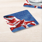 Thuis van de Vrije vanwege het Brave Onderzetter (Schuin)