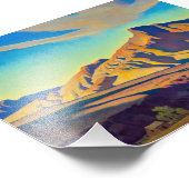 Thuis van de woestijn door Maynard Dixon Foto Afdruk (Hoek)