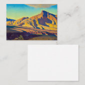 Thuis van de woestijn door Maynard Dixon Notitiekaartje (Voorkant / Achterkant)