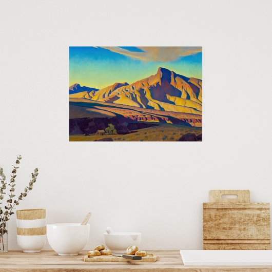 Thuis van de woestijn door Maynard Dixon Poster (Keuken)