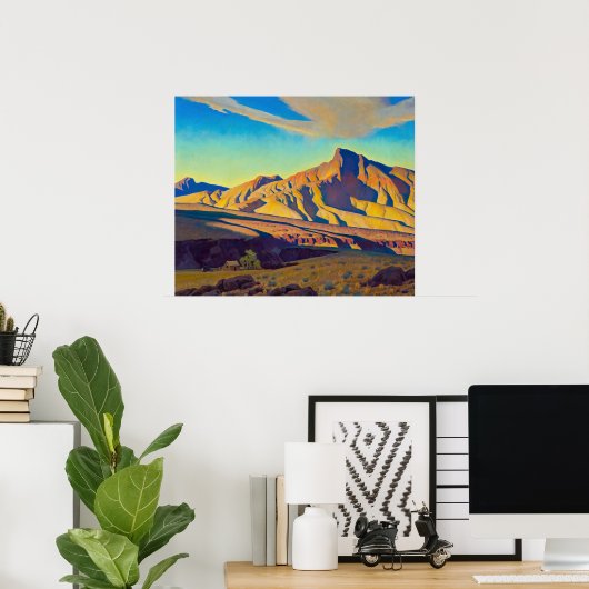 Thuis van de woestijn door Maynard Dixon Poster (Thuiskantoor)