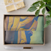 Thuis van de woestijn door Maynard Dixon Tissuepapier (Geschenk)