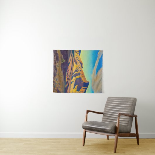 Thuis van de woestijn door Maynard Dixon Wandkleed (In Situ (horizontaal))