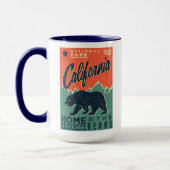 Thuis van de Yosemite-Beren | Californië Mok (Links)