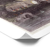 Thuis van een Chinese koopman nabij het kanton, ui Poster (Hoek)