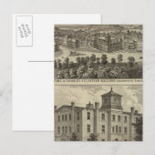 Thuis van gehandicapte vrijwilligers briefkaart (Voorkant / Achterkant)
