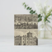 Thuis van gehandicapte vrijwilligers briefkaart (Staand voorkant)
