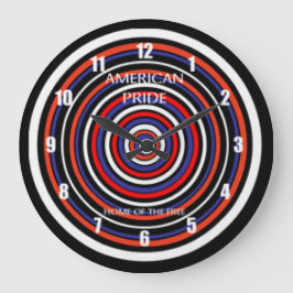 Thuis van het vrije ontwerp grote klok