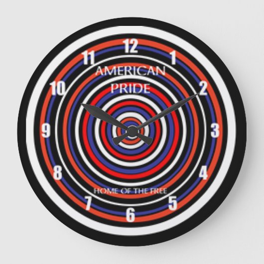 Thuis van het vrije ontwerp grote klok (Voorkant)