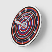 Thuis van het vrije ontwerp ronde klok (Hoek)