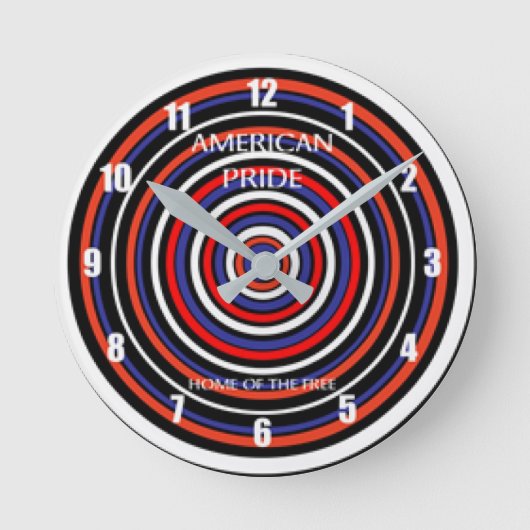 Thuis van het vrije ontwerp ronde klok (Voorkant)