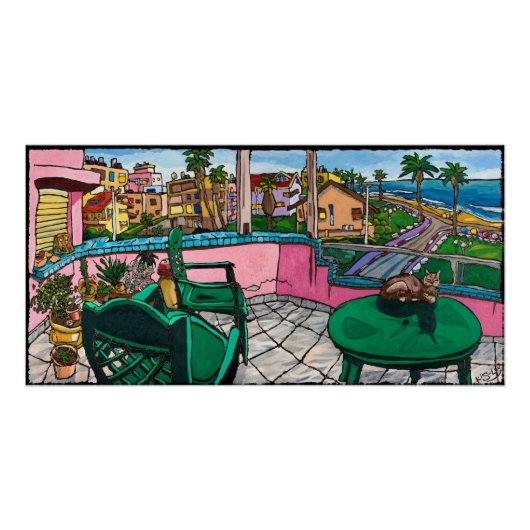 Thuis van het Zee, Jonathan Kis-Lev Poster (Voorkant)