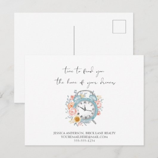 Thuis van uw dromen - Estate Marketing Briefkaart (Voorkant / Achterkant)