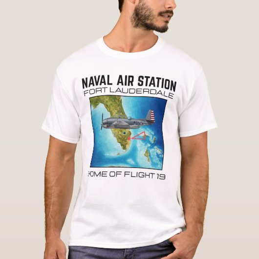 Thuis van Vlucht 19 T-shirt (Voorkant)