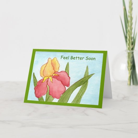 Thuis van ziekenhuisKaart Kaart (Voorkant)