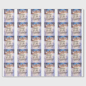 'Thuis voor de Feestdagen' Cadeaupapier (Vlak)