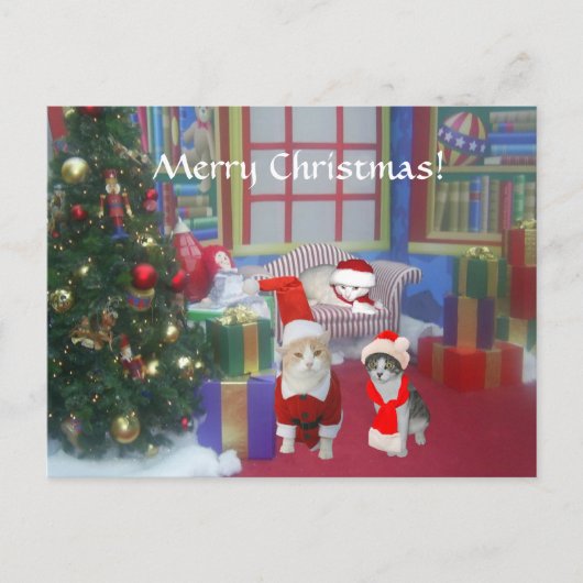 Thuis voor de Feestdagen! Feestdagenkaart (Voorkant)