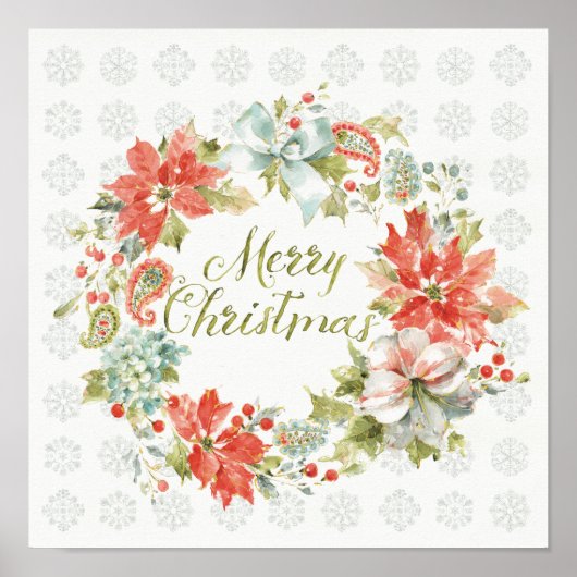 Thuis voor de Feestdagen Kerst Poster (Voorkant)