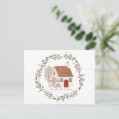 Thuis voor de Feestdagen Kerstmis (Staand voorkant)