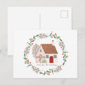 Thuis voor de Feestdagen Kerstmis (Voorkant / Achterkant)