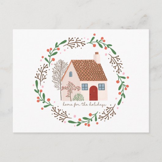 Thuis voor de Feestdagen Kerstmis (Voorkant)